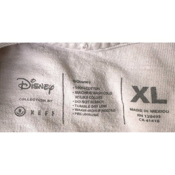 Neff Disney Collection Mickey Mouse Black White Race Flag T Shirt XL Racing READ - Picture 9 of 12